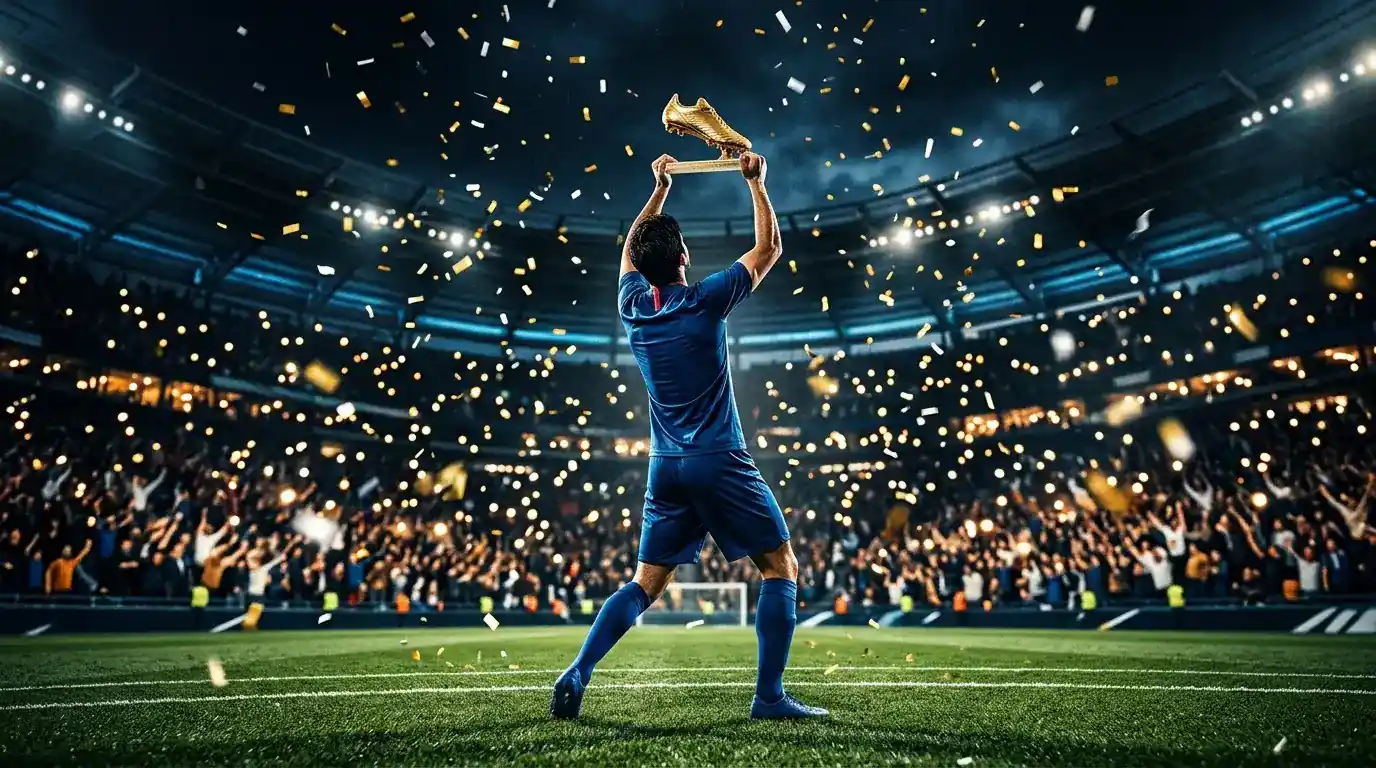 Mbappé with the Golden Boot after France's bronze-final defeat to England in Miami